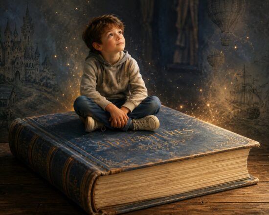 The Boy Who Fell Into A Book