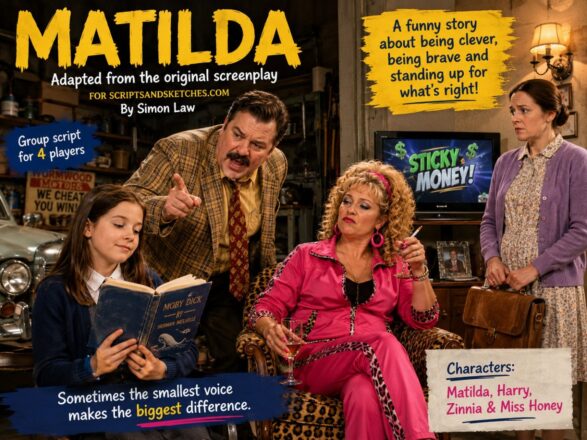 Matilda at Home with Harry and Zena