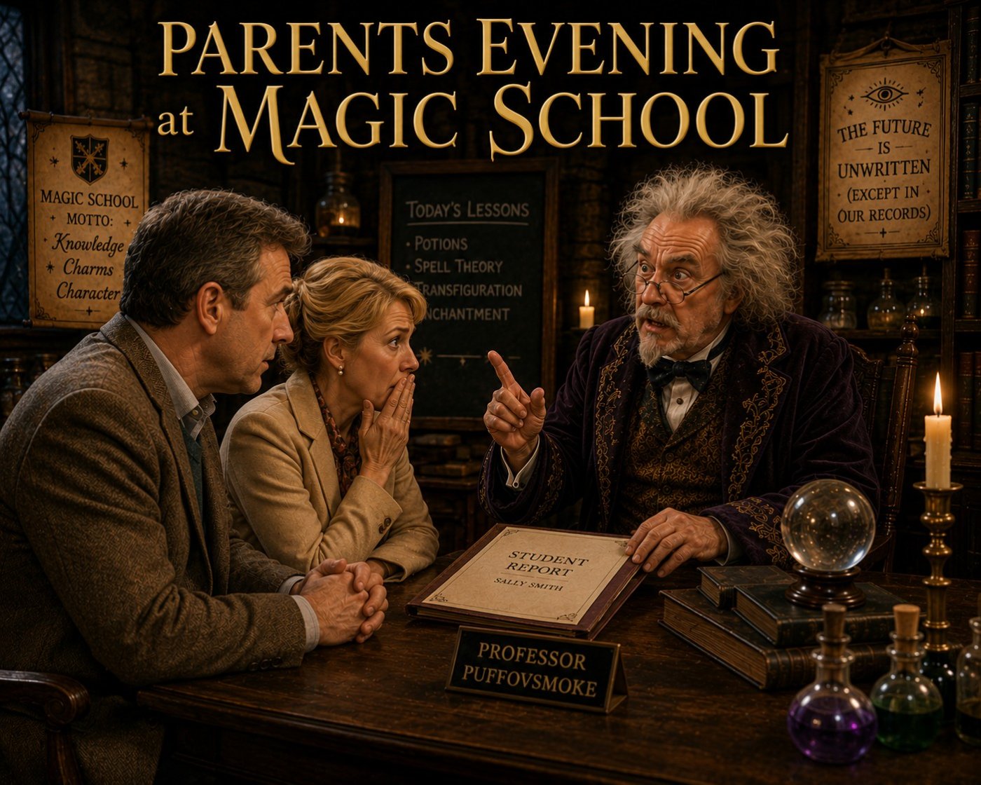 Parents Evening At Magic School - 3 Players