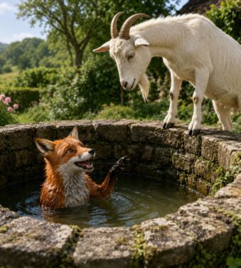 The Fox And The Goat