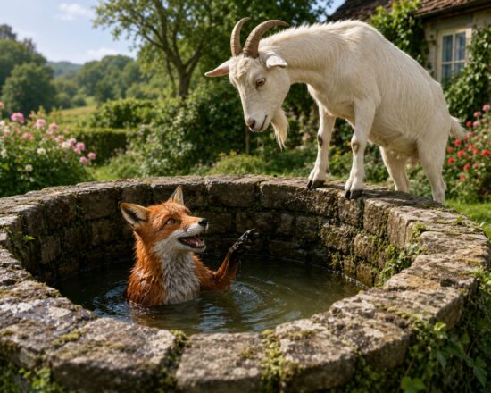 The Fox And The Goat