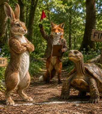 The Hare And The Tortoise