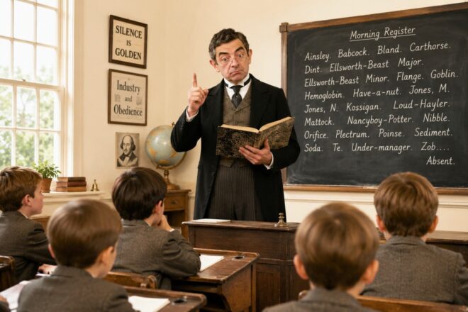 The Schoolmaster Sketch Monologue